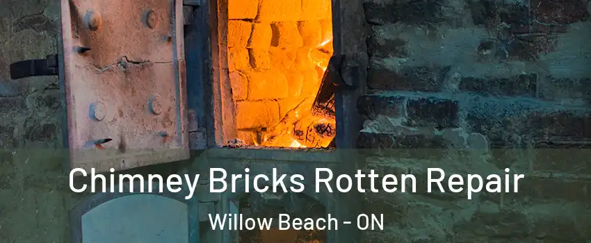  Chimney Bricks Rotten Repair Willow Beach - ON