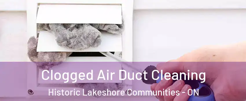  Clogged Air Duct Cleaning Historic Lakeshore Communities - ON