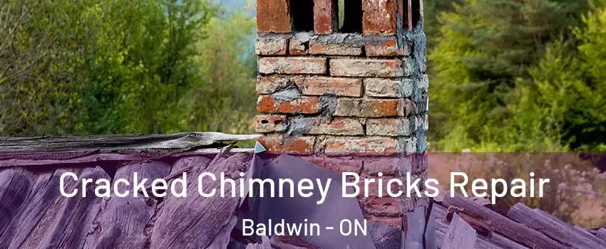  Cracked Chimney Bricks Repair Baldwin - ON