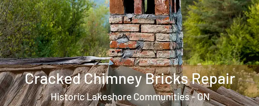  Cracked Chimney Bricks Repair Historic Lakeshore Communities - ON