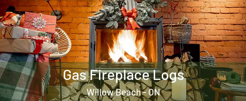  Gas Fireplace Logs Willow Beach - ON