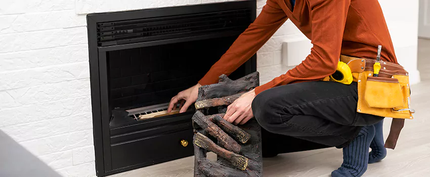 Metal Fireplace Installation in Keswick, Ontario