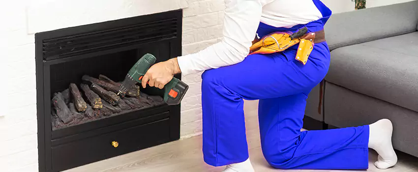 B-Vent Gas Fireplace Installation in Keswick, ON