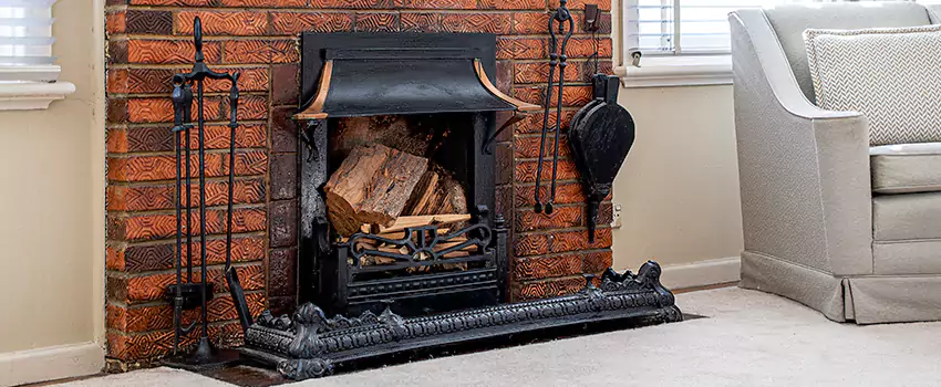 Vintage-style Fireplace Redesign in Keswick, Ontario