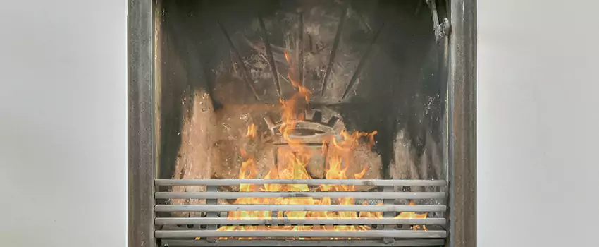 Travis Industries Linear Gas Fireplace Installation in Keswick, Ontario