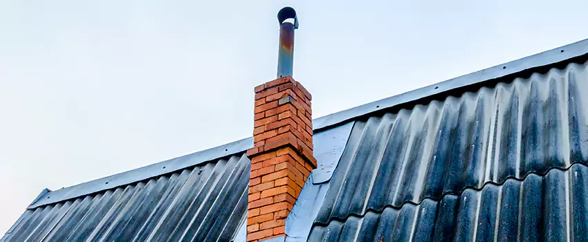 Aluminium Chimney Flashing Repair in Keswick, ON
