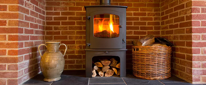 Fix Non-Working Rusted Metal Fireplace in Keswick, Ontario