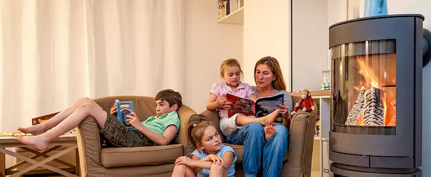 Outdoor Morso Fireplace Broken Screen Replacement in Keswick, Ontario