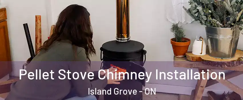  Pellet Stove Chimney Installation Island Grove - ON