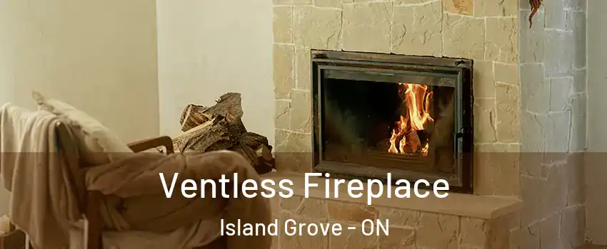  Ventless Fireplace Island Grove - ON